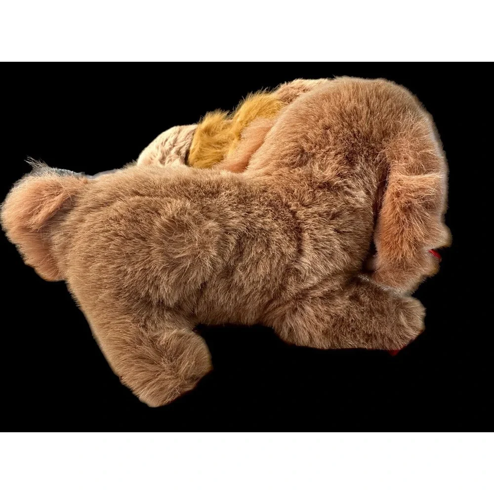 Realistic Cocker Spaniel Plush Dog Pup Set 15